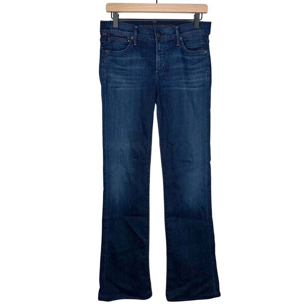Citizens of Humanity Women Dark Wash Bootcut Denim Jeans Size 28